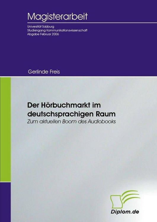 Produktbild: Der H&ouml;rbuchmarkt im deutschsprachigen Raum
