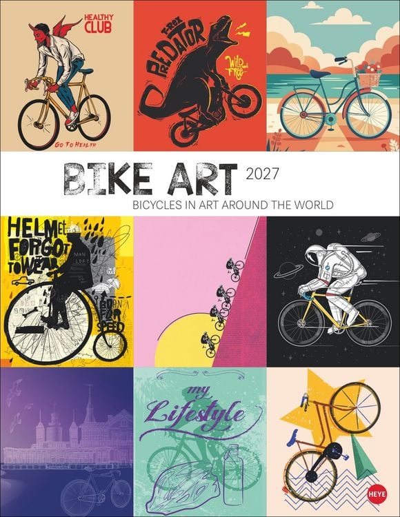Produktbild: Bike Art Posterkalender 2027