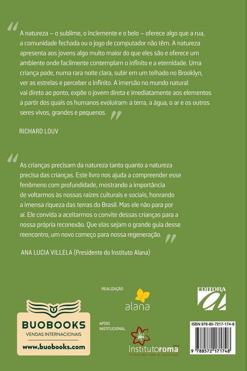 Produktbild: A &Uacute;ltima Crian&ccedil;a na Natureza