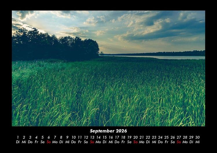 Produktbild: Landschaftskalender 2026 Fotokalender DIN A3