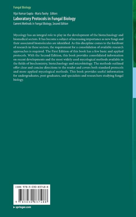 Produktbild: Laboratory Protocols in Fungal Biology