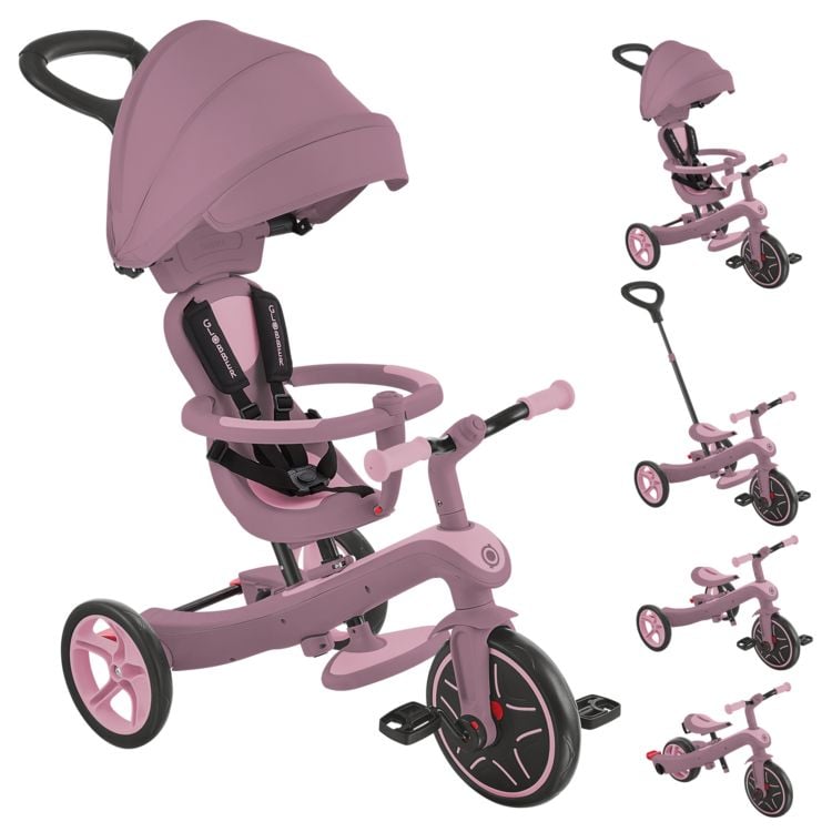 Produktbild: GLOBBER EXPLORER TRIKE 4in1 ECO beere