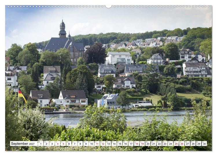 Produktbild: Radland Deutrschland - Ruhrgebiet (Wandkalender 2027 DIN A2 quer), CALVENDO Monatskalender