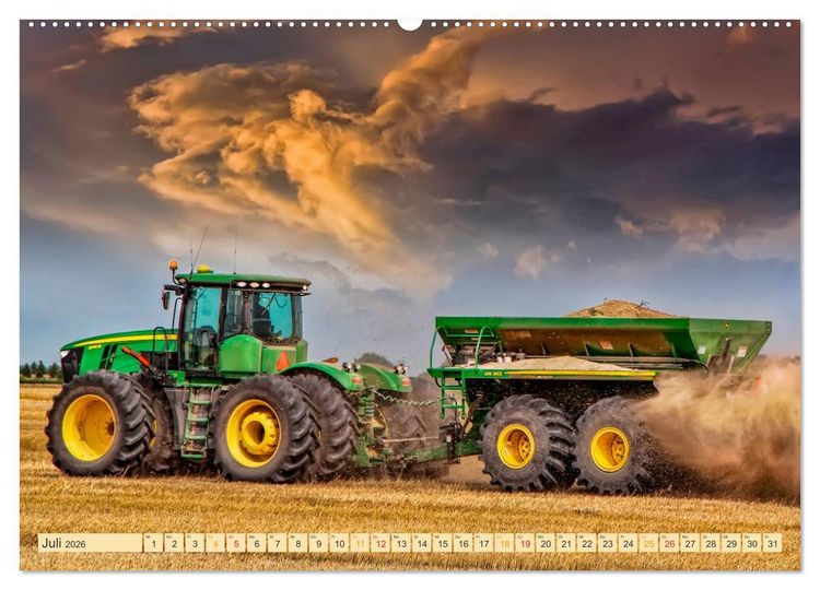 Produktbild: Landwirtschaft - die Zukunft ist digital (Wandkalender 2026 DIN A2 quer), CALVENDO Monatskalender