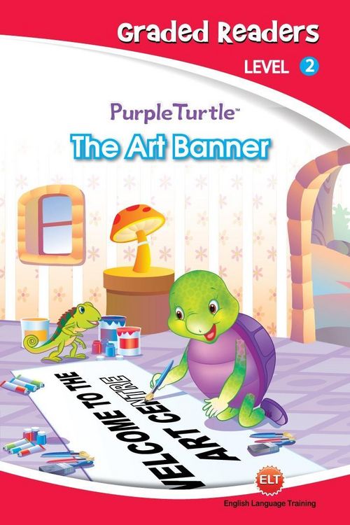 Produktbild: The Art Banner (Purple Turtle, English Graded Readers, Level 2)