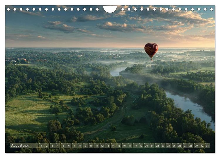 Produktbild: Vom Wind getragen (Wandkalender 2026 DIN A4 quer), CALVENDO Monatskalender