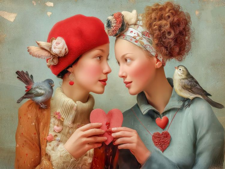 Produktbild: CALVENDO Puzzle Herzpoesie | 1000 Teile Lege-Gr&ouml;&szlig;e 64x48cm Foto-Puzzle f&uuml;r gl&uuml;ckliche Stunden