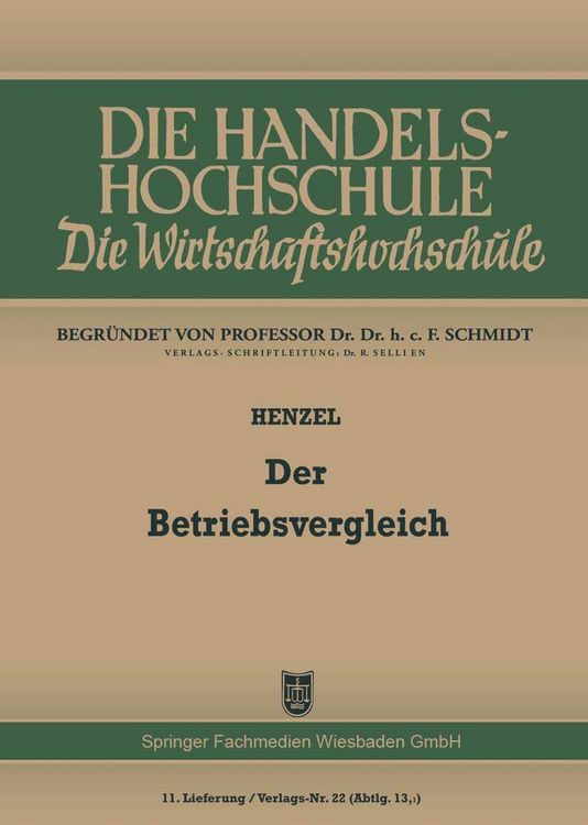Produktbild: Der Betriebsvergleich