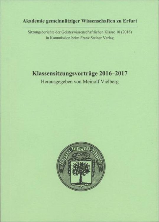 Produktbild: Klassensitzungsvortr&auml;ge 2016&ndash;2017