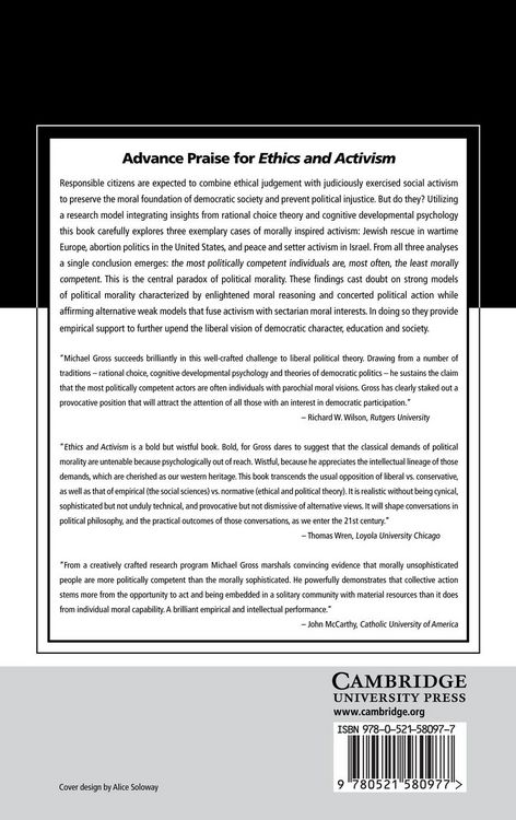 Produktbild: Ethics and Activism