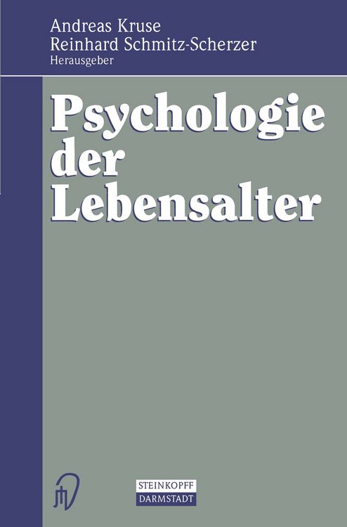 Produktbild: Psychologie der Lebensalter