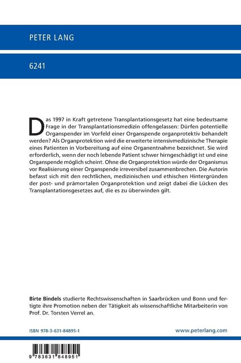Produktbild: Die Spenderkonditionierung