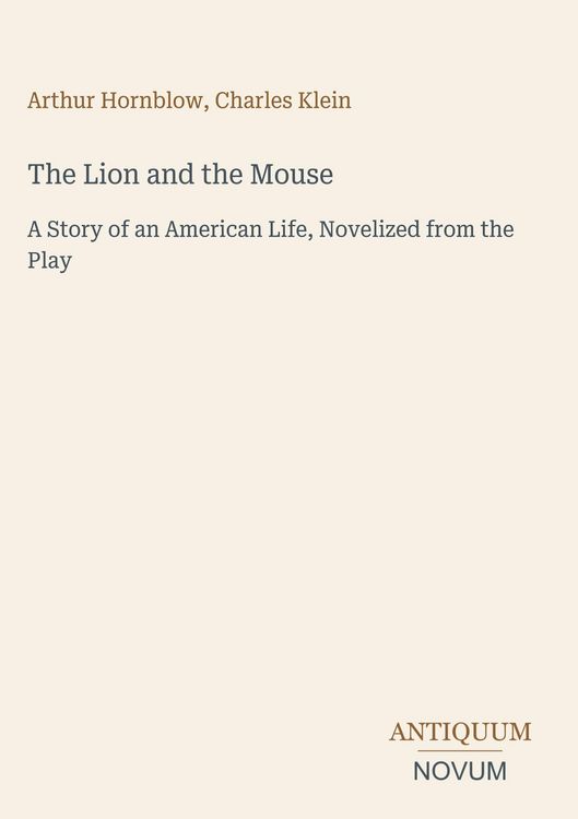 Produktbild: The Lion and the Mouse