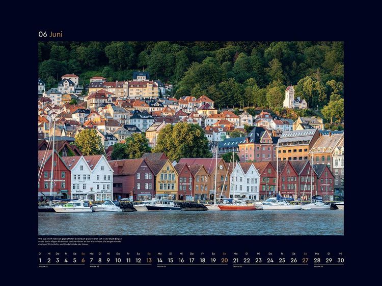 Produktbild: Hurtigruten - KUNTH Wandkalender 2027