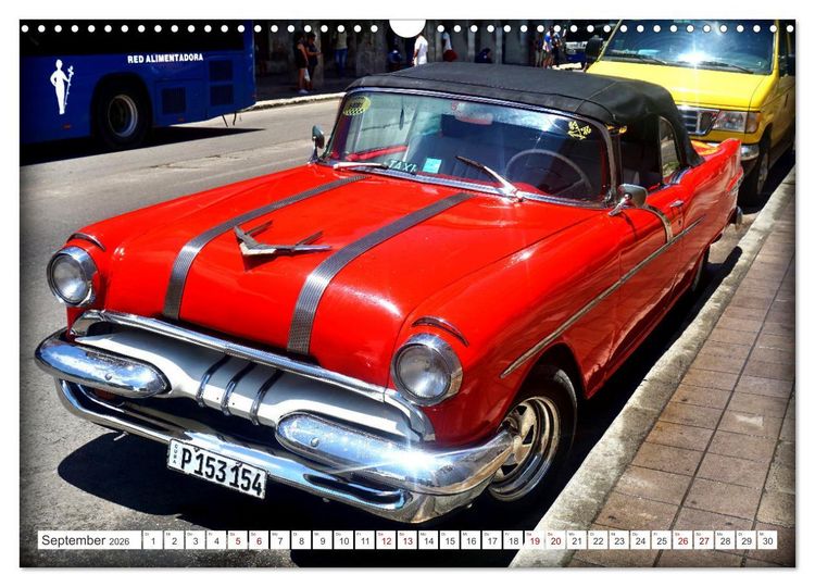 Produktbild: PONTIAC '55 (Wandkalender 2026 DIN A3 quer), CALVENDO Monatskalender