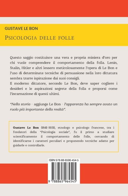 Produktbild: Psicologia Delle Folle
