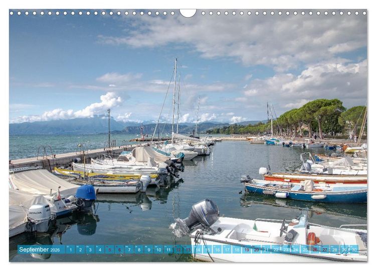 Produktbild: Lazise und der Gardasee (Wandkalender 2026 DIN A3 quer), CALVENDO Monatskalender