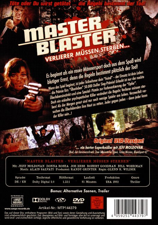 Produktbild: Master Blaster - Verlierer m&uuml;ssen sterben