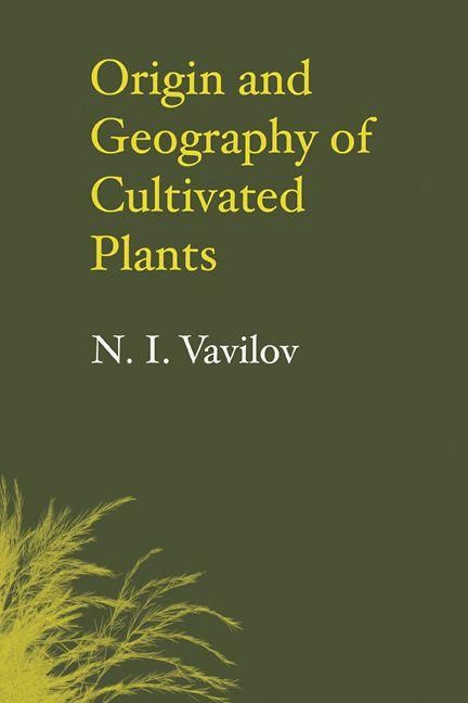 Produktbild: Origin and Geography of Cultivated Plants