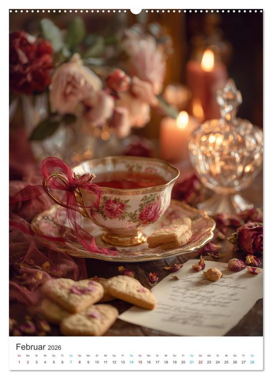 Produktbild: A Cup of Time (hochwertiger Premium Wandkalender 2026 DIN A2 hoch), Kunstdruck in Hochglanz