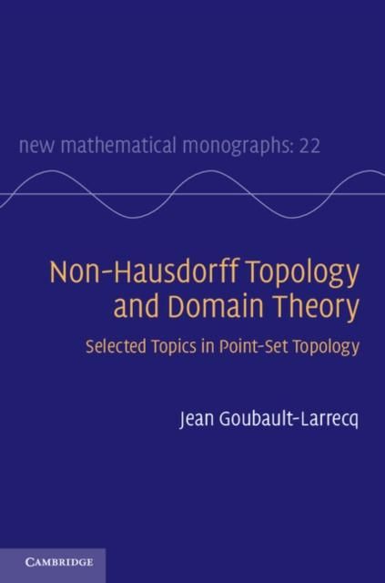 Produktbild: Non-Hausdorff Topology and Domain Theory