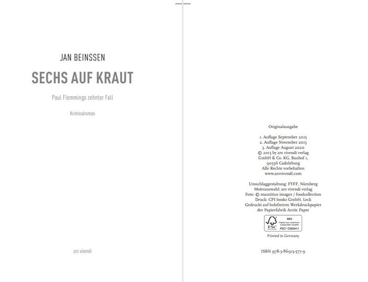 Produktbild: Sechs auf Kraut