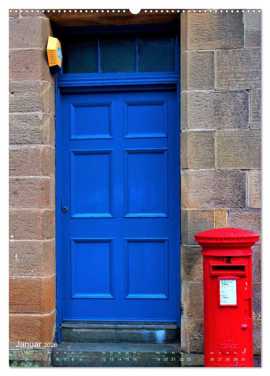 Produktbild: Edinburgh - Einblicke in Schottlands Metropole (Wandkalender 2026 DIN A2 hoch), CALVENDO Monatskalender