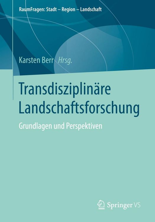 Produktbild: Transdisziplin&auml;re Landschaftsforschung