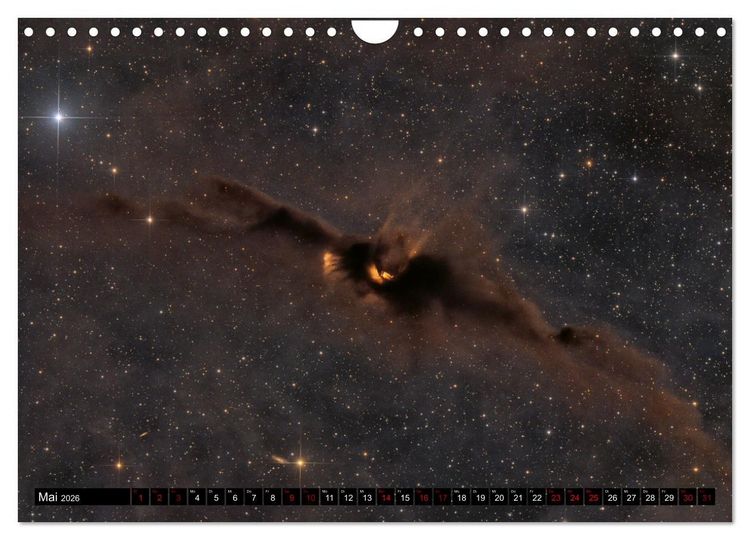Produktbild: Deep-Sky Fotografie (Wandkalender 2026 DIN A4 quer), CALVENDO Monatskalender