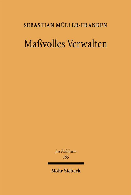 Produktbild: Ma&szlig;volles Verwalten