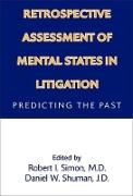 Produktbild: Retrospective Assessment of Mental States in Litigation