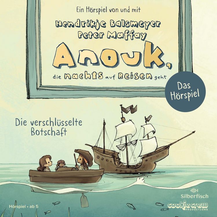 Produktbild: Anouk, die nachts auf Reisen geht. Die verschl&uuml;sselte Botschaft - Das H&ouml;rspiel