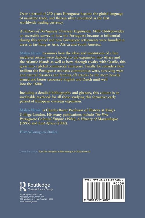 Produktbild: A History of Portuguese Overseas Expansion 1400-1668