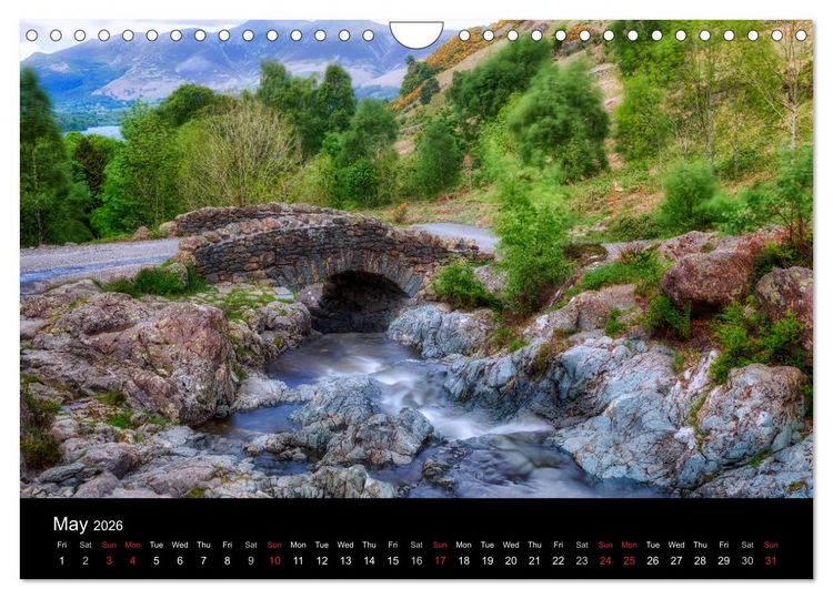 Produktbild: Cumbria - Lake District (Wall Calendar 2026 DIN A4 landscape), CALVENDO 12 Month Wall Calendar