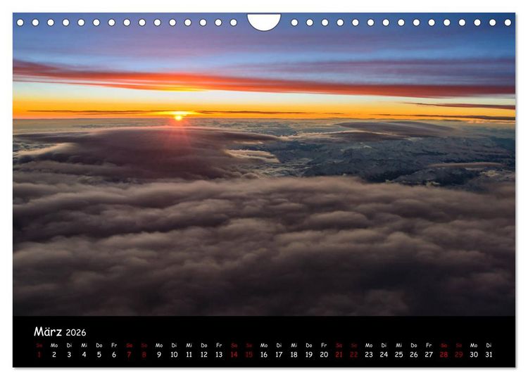 Produktbild: Wolkenwelten (Wandkalender 2026 DIN A4 quer), CALVENDO Monatskalender