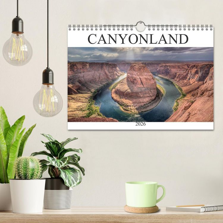 Produktbild: CANYONLAND, USA (Wandkalender 2026 DIN A4 quer), CALVENDO Monatskalender