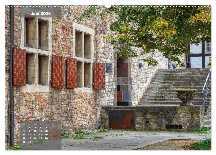 Produktbild: Braunschweiger Bilderbogen (hochwertiger Premium Wandkalender 2026 DIN A2 quer), Kunstdruck in Hochglanz