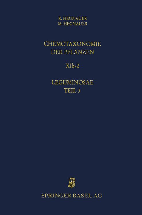 Produktbild: Chemotaxonomie der Pflanzen