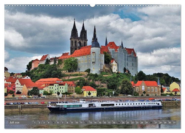 Produktbild: Burgromantik Burgen und Schl&ouml;sser in Deutschland (hochwertiger Premium Wandkalender 2026 DIN A2 quer), Kunstdruck in Hochglanz