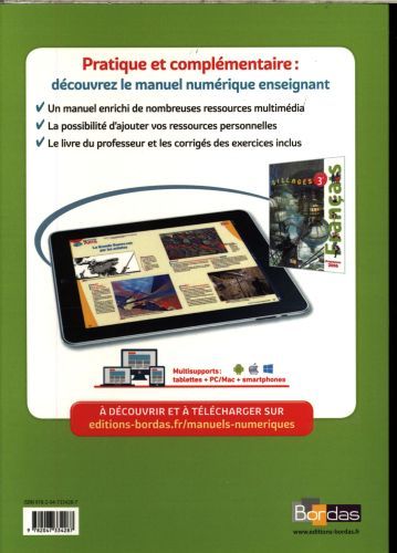 Produktbild: Sillages, fran&ccedil;ais, 3e-cycle 4: livre du professeur