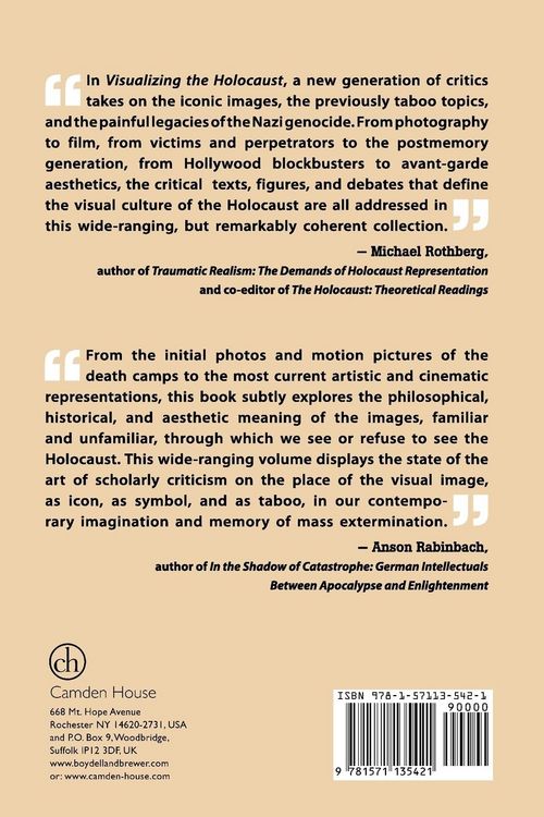 Produktbild: Visualizing the Holocaust