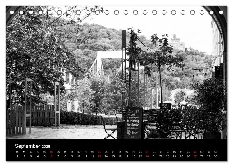 Produktbild: Budapest einfach liebenswert (Tischkalender 2026 DIN A5 quer), CALVENDO Monatskalender