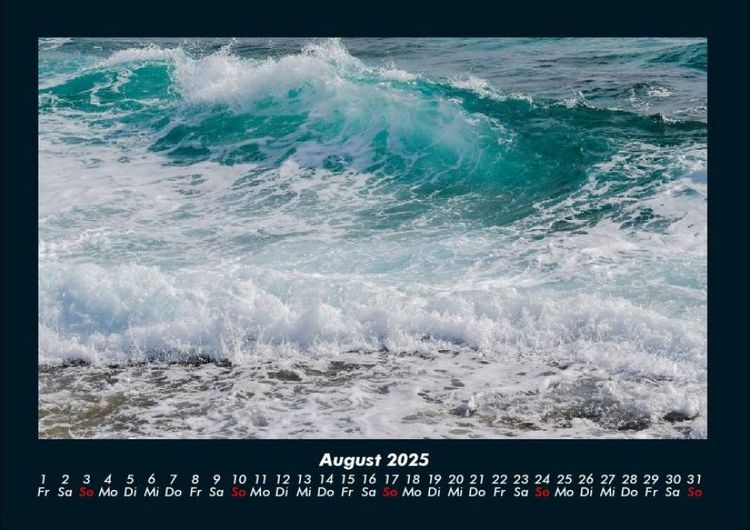 Produktbild: Die sch&ouml;nsten Meereslandschaften 2025 Fotokalender DIN A4