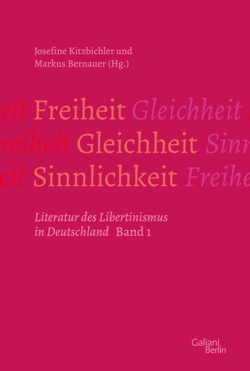 Produktbild: Freiheit - Gleichheit - Sinnlichkeit