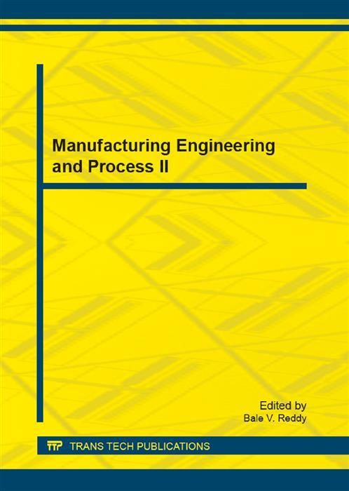 Produktbild: Manufacturing Engineering and Process II