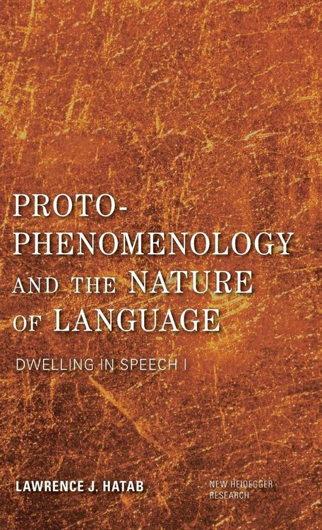 Produktbild: Proto-Phenomenology and the Nature of Language