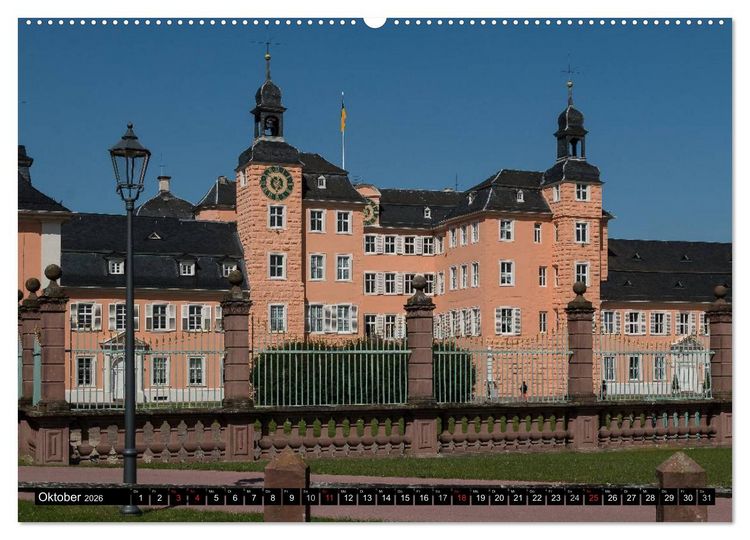 Produktbild: Schwetzinger Stadtansichten (hochwertiger Premium Wandkalender 2026 DIN A2 quer), Kunstdruck in Hochglanz