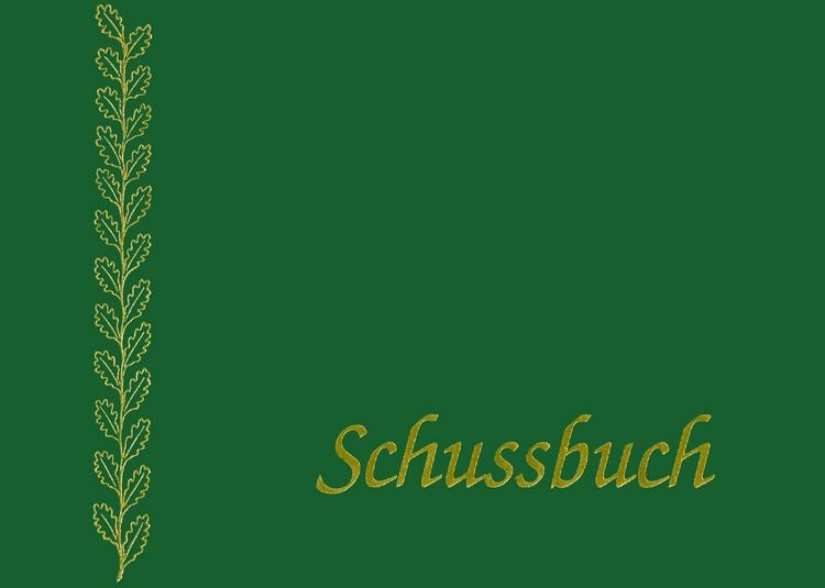 Produktbild: Schussbuch