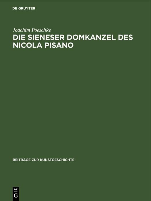 Produktbild: Die Sieneser Domkanzel des Nicola Pisano