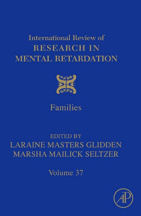 Produktbild: International Review of Research in Mental Retardation